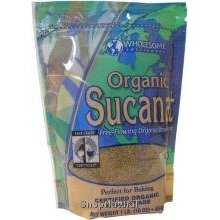 Wholesome Sweeteners Kosher Organic Fair Trade Sucanat 2 LB.